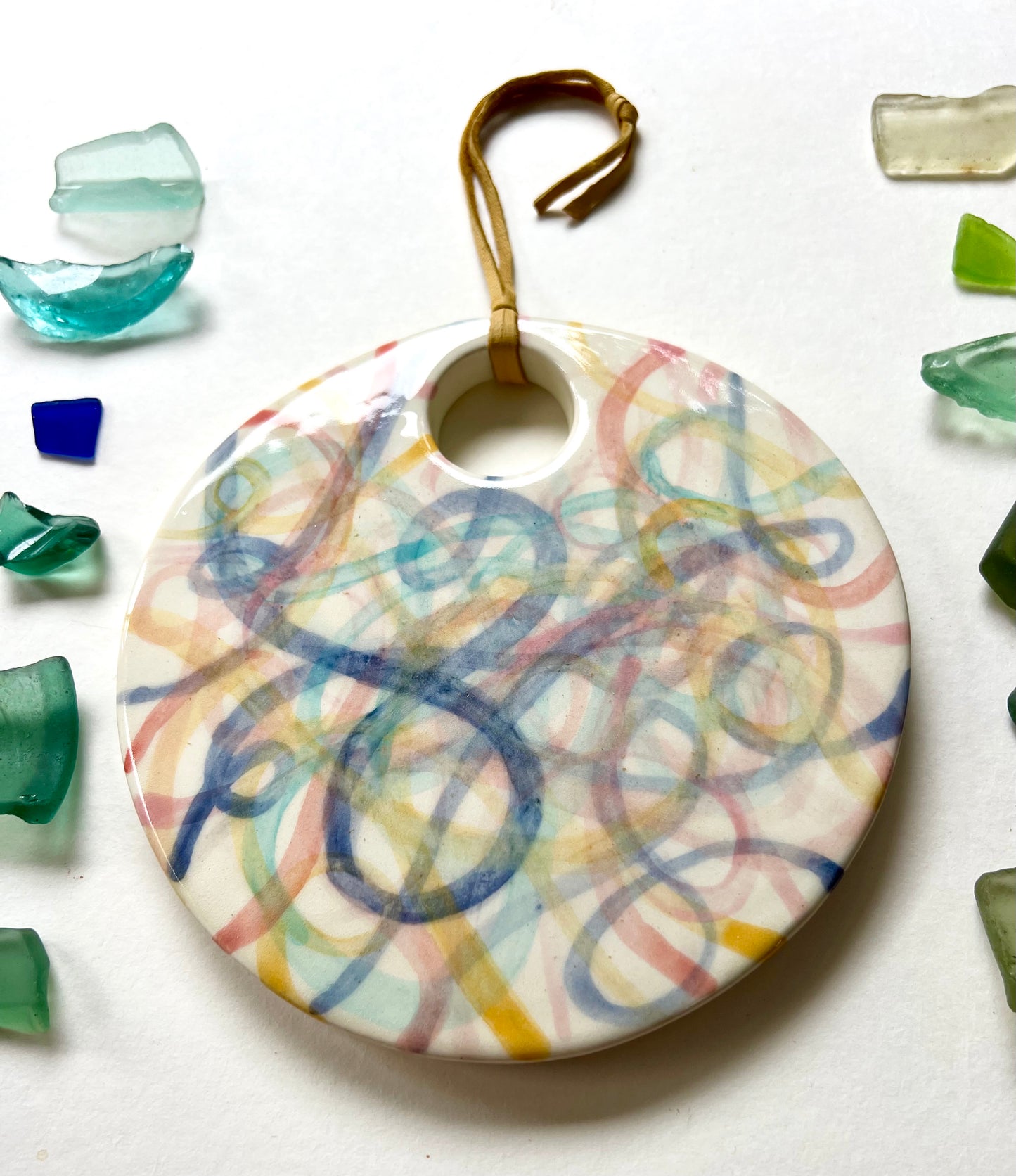 ‘apron strings’ knot painting - SOLD