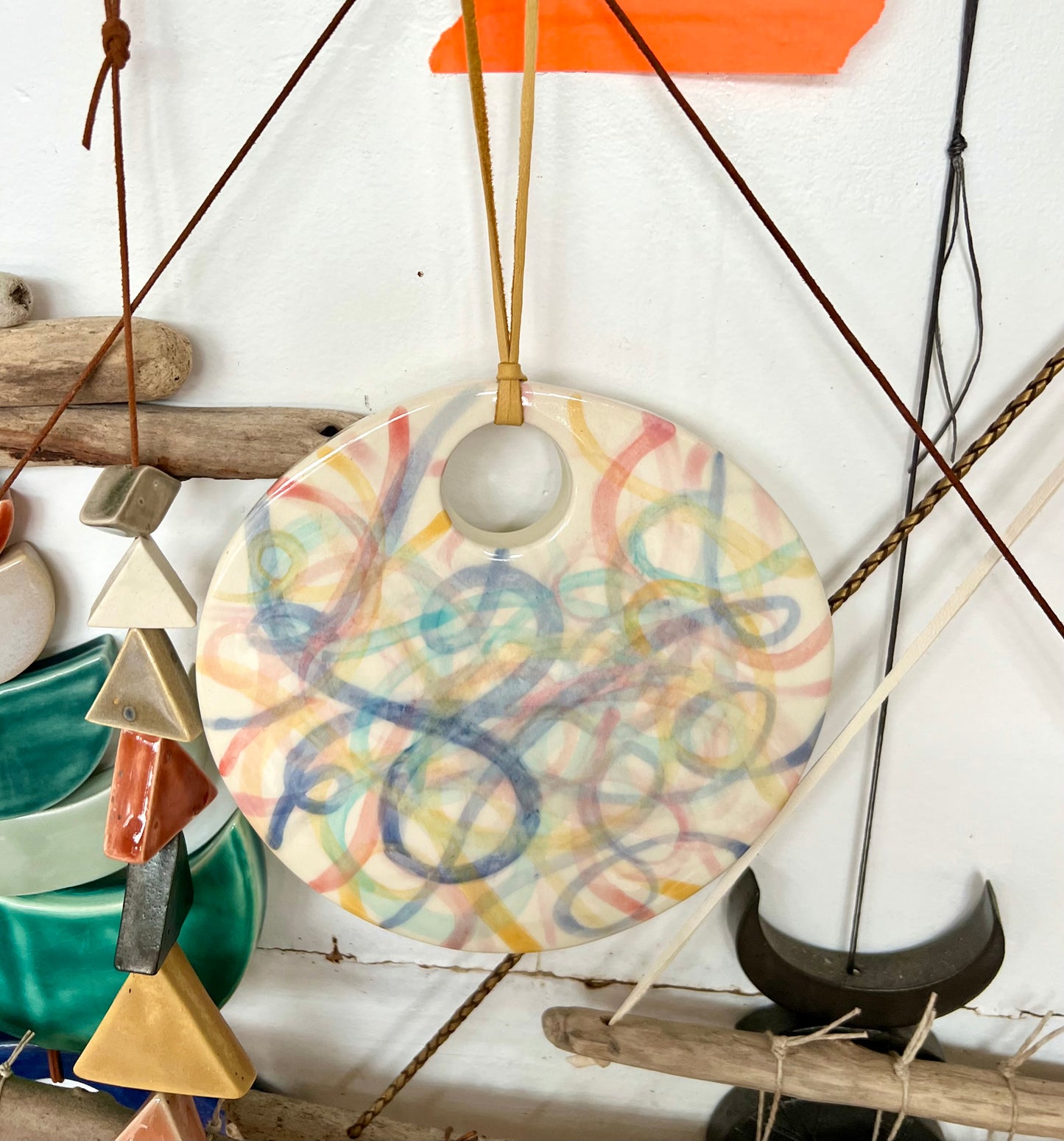 ‘apron strings’ knot painting - SOLD