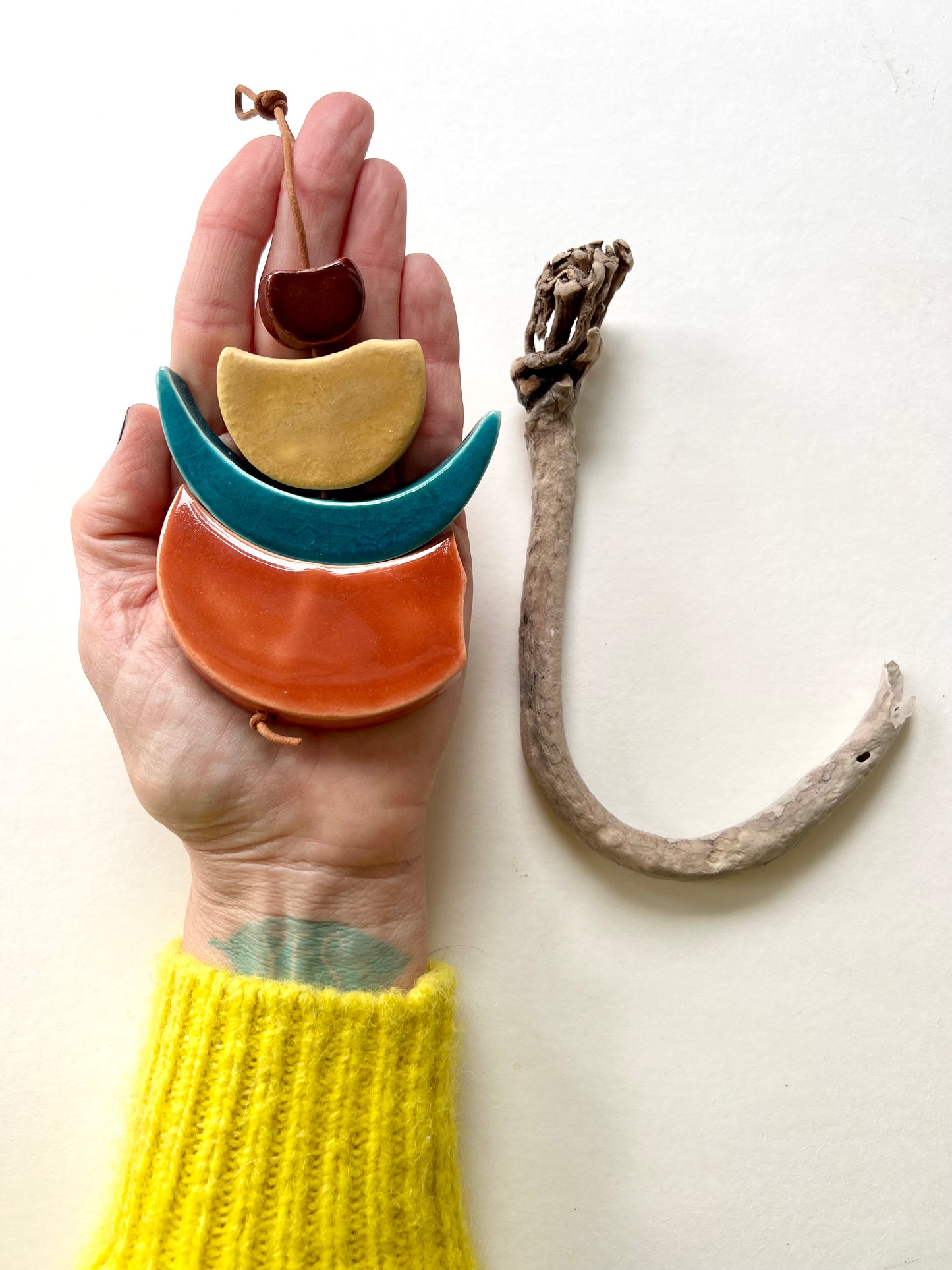 one of a kind 'hepworth' sculptural piece - SOLD