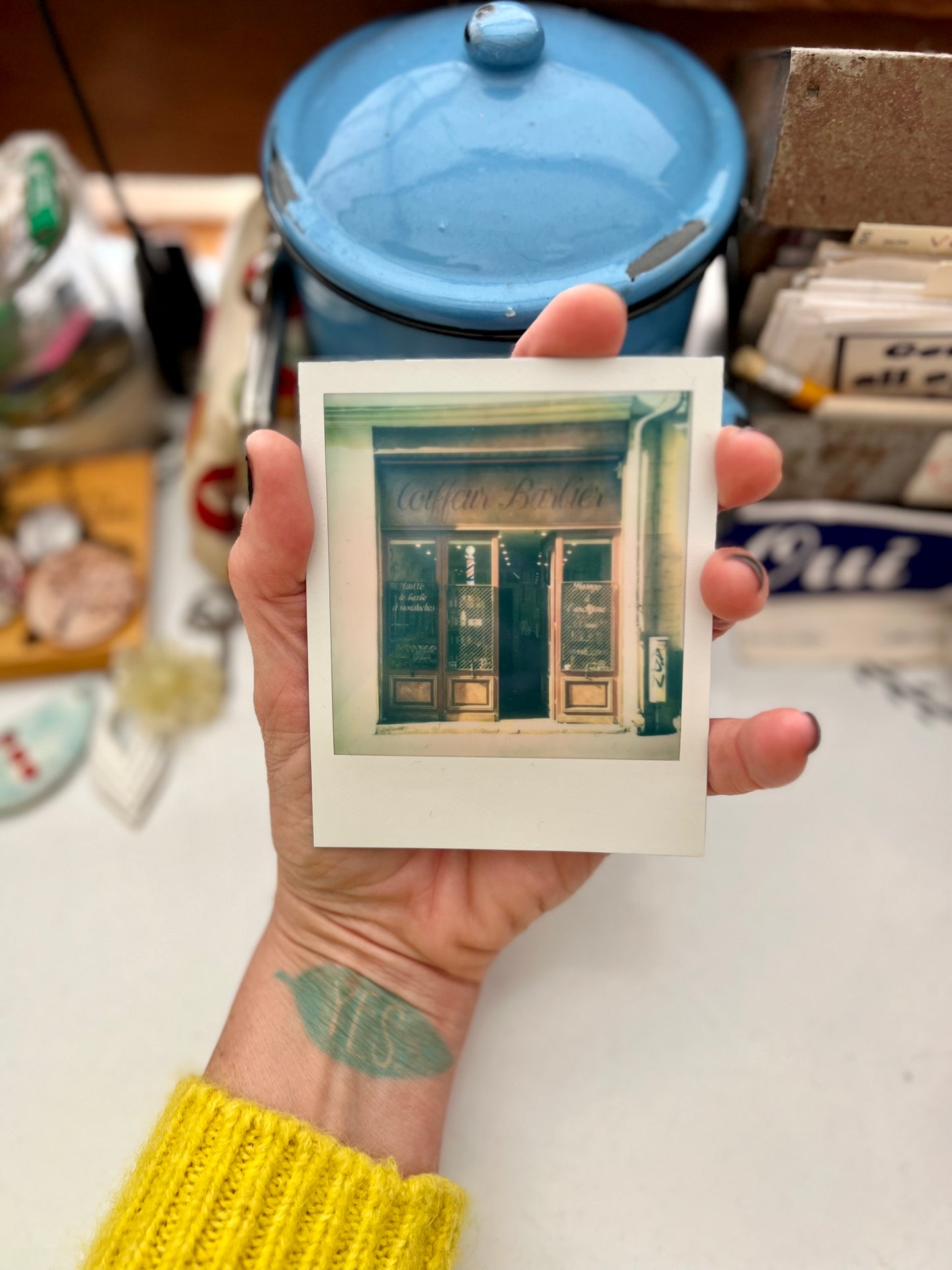 paris polaroid / street photography captures