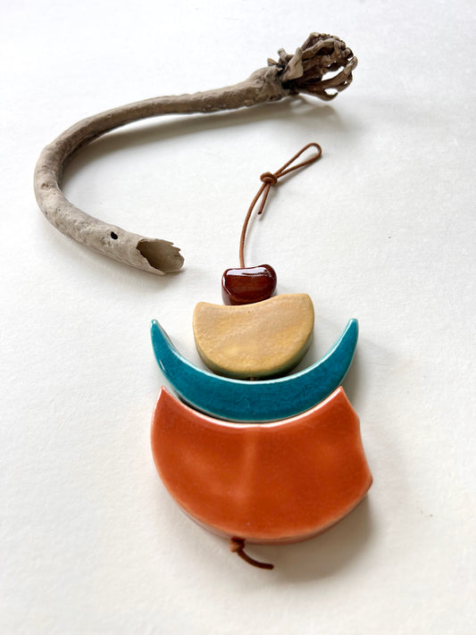 one of a kind 'hepworth' sculptural piece - SOLD