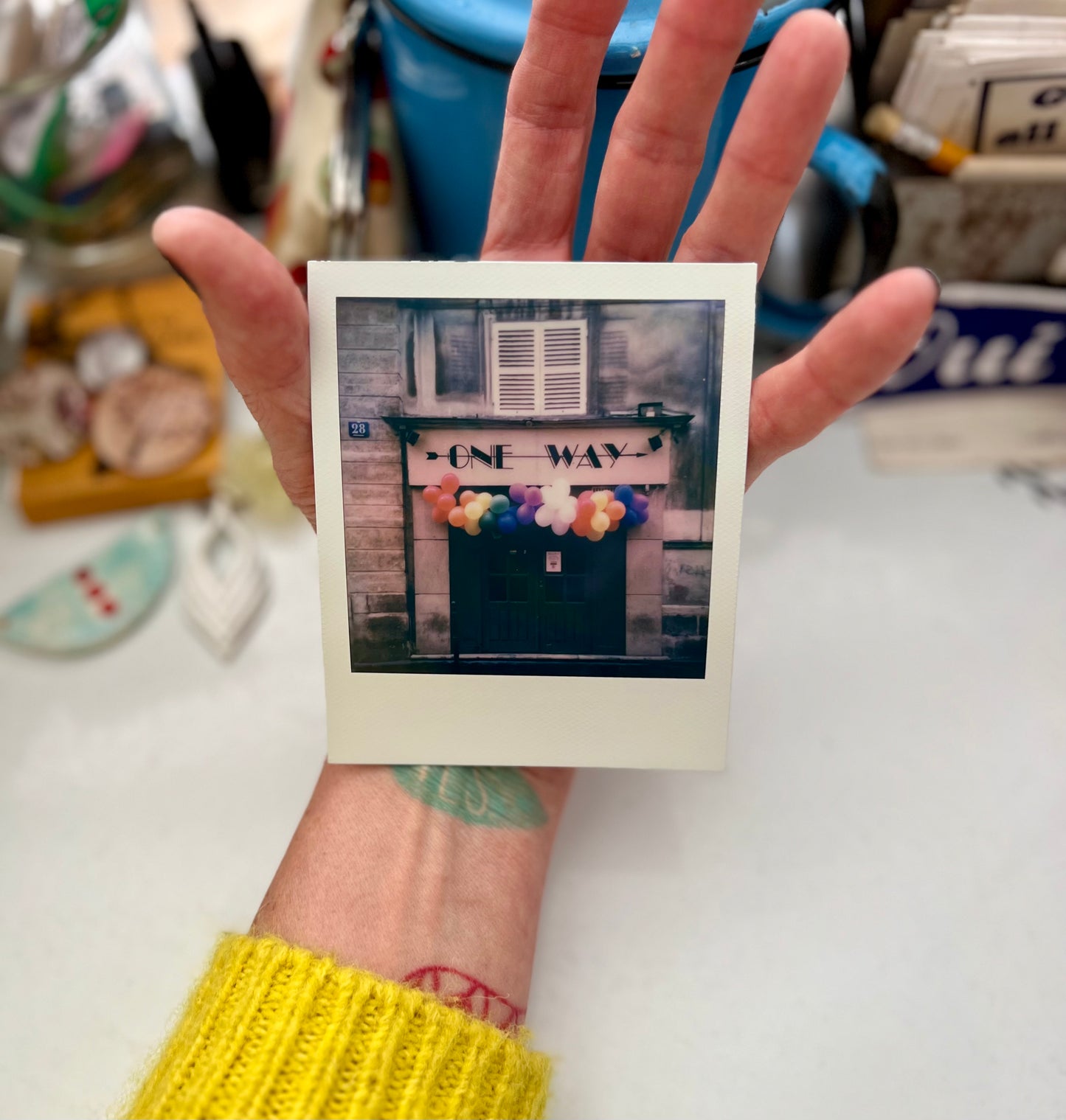 paris polaroid / street photography captures