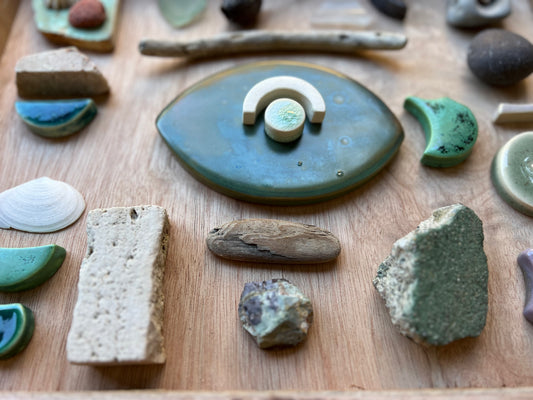 sold - zen knolling meditation box; sun comes up, it’s tuesday morning