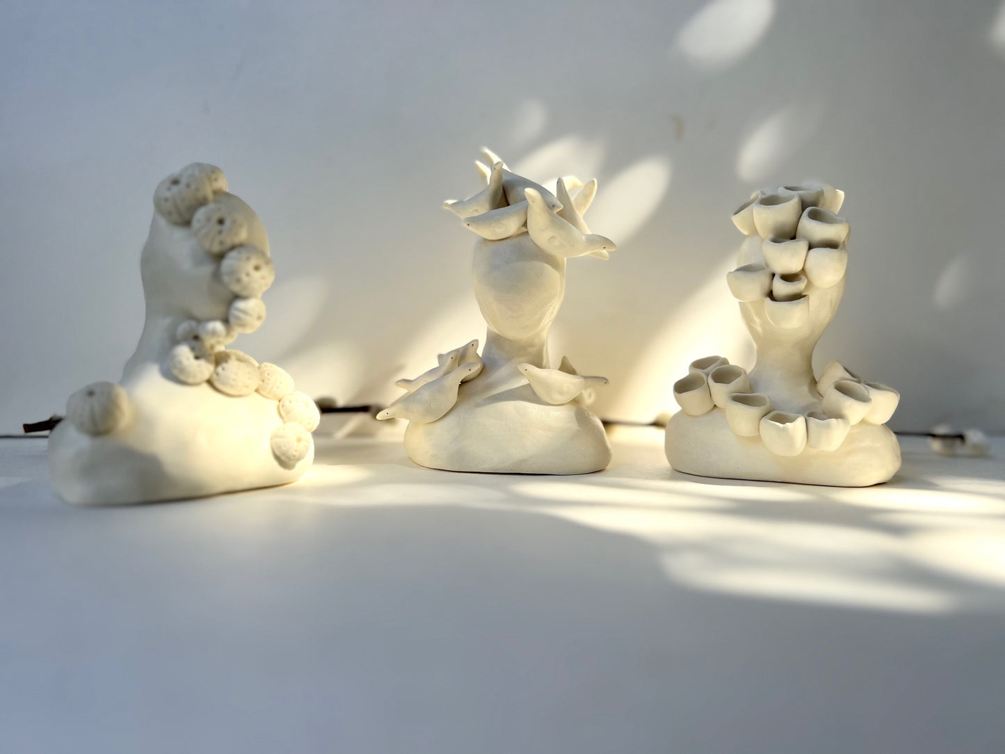 *on hold for showing at parts peculiar gallery* one of a kind ceramic statuette sculpture; queen of cups piece