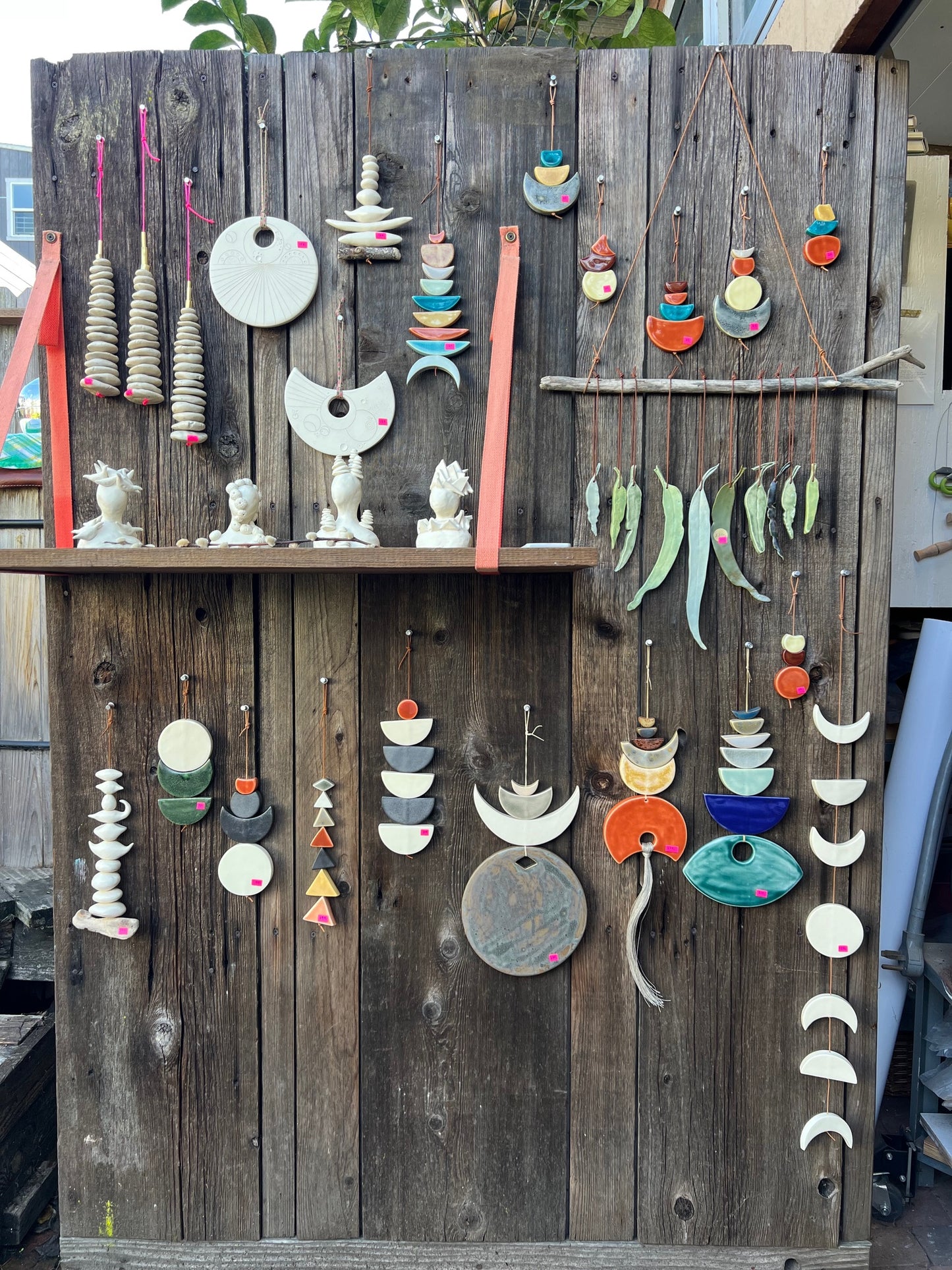 'footpath to peace' -  contemplation & peace one of a kind wall hanging plaque