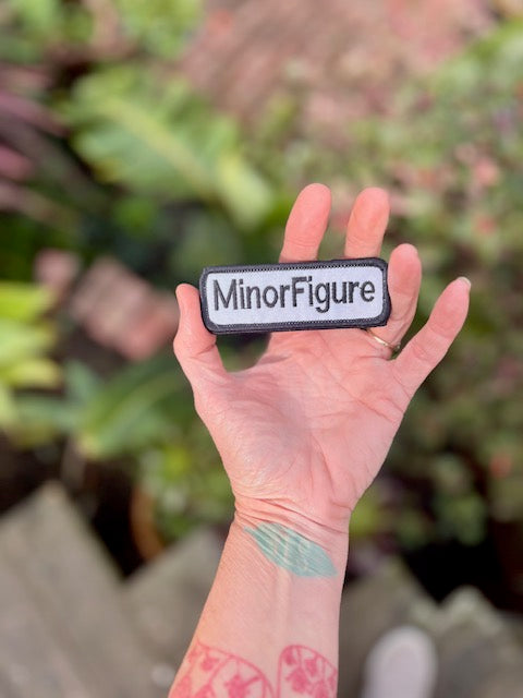 ‘MinorFigure’ embroidered patch