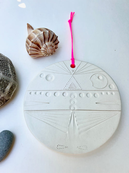 'footpath to peace' -  contemplation & peace one of a kind wall hanging plaque