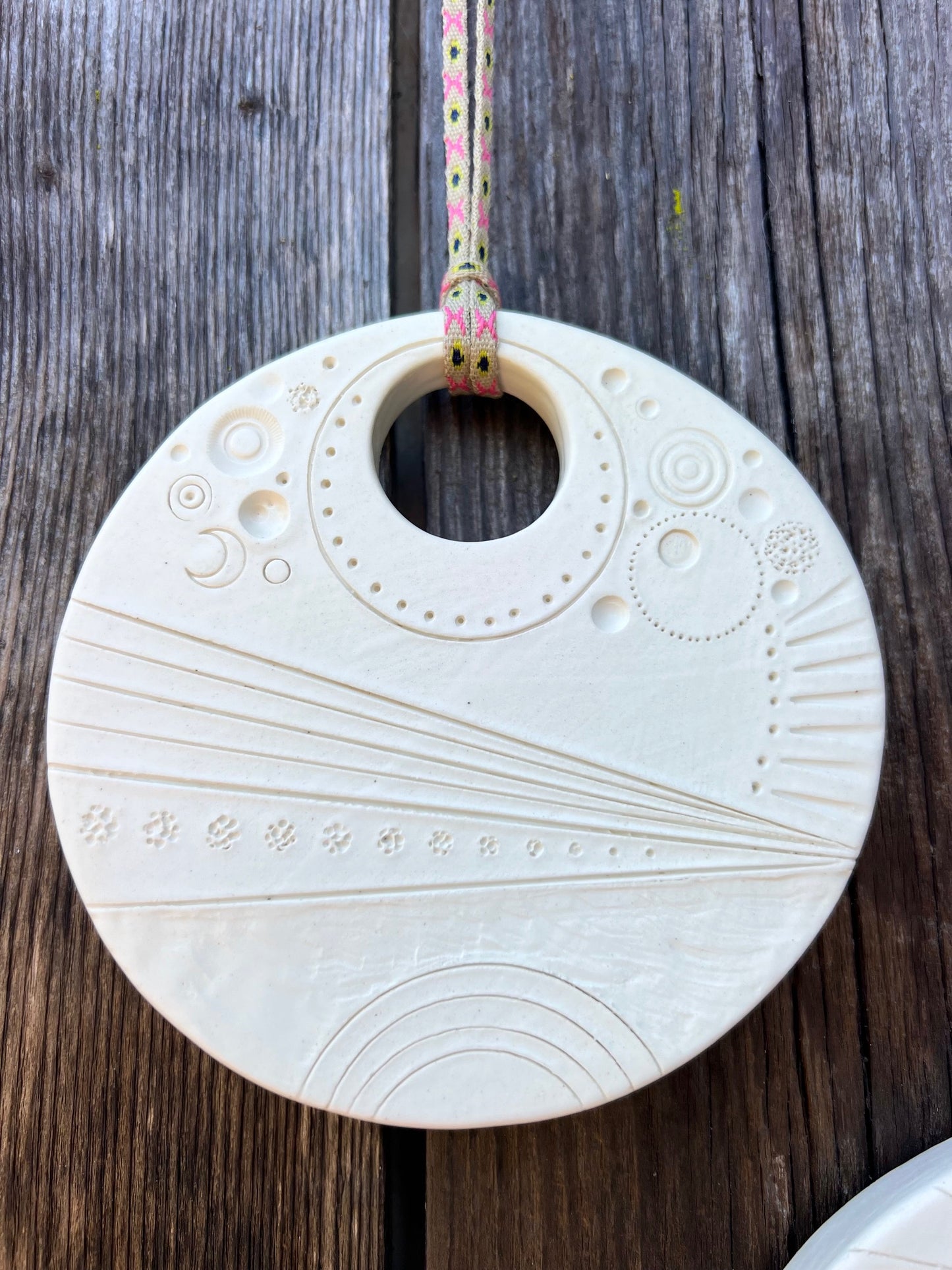 sold - 'footpath to peace' plaque