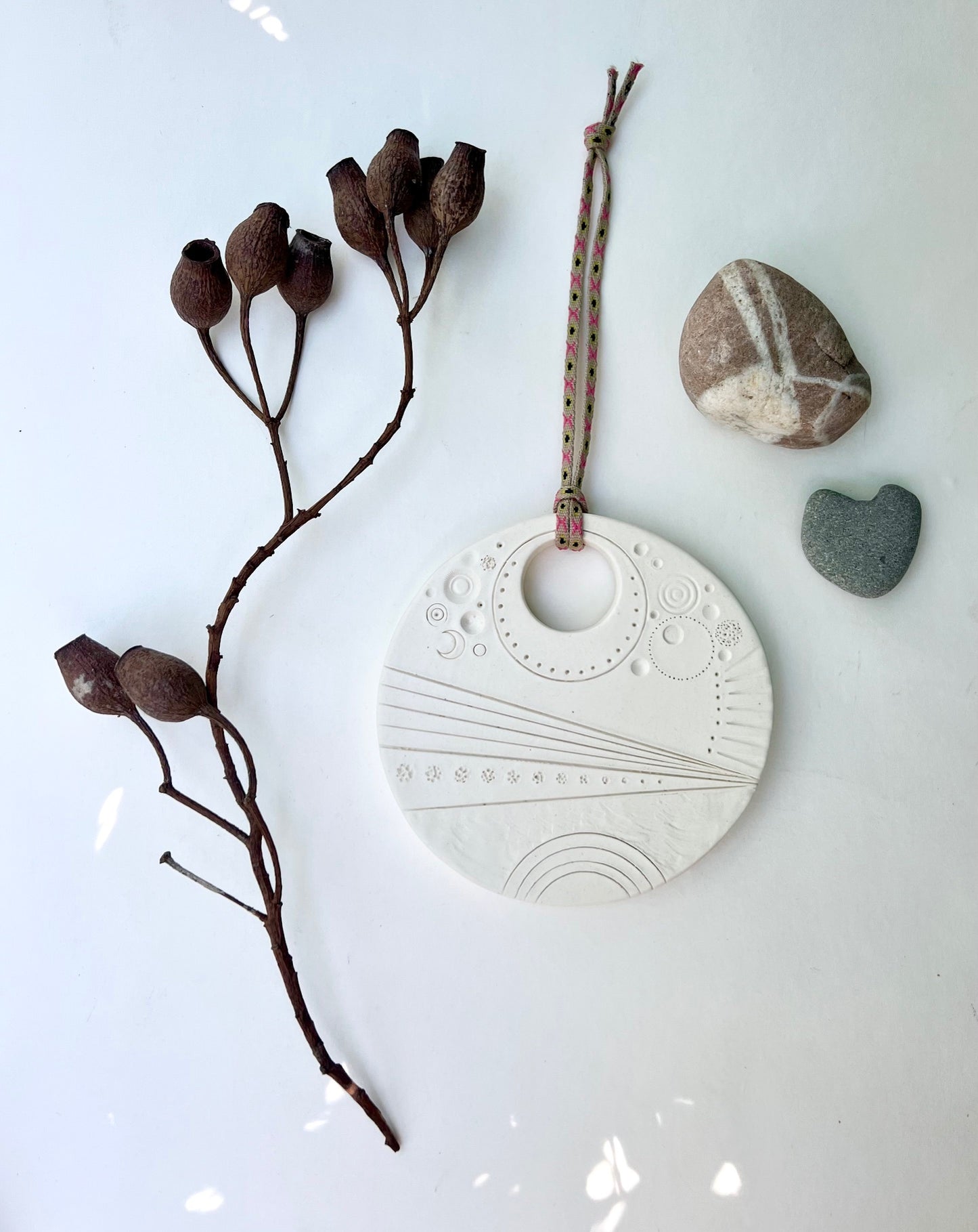 sold - 'footpath to peace' plaque