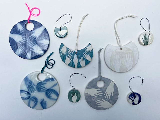 'all hands' one of a kind wall hanging plaque