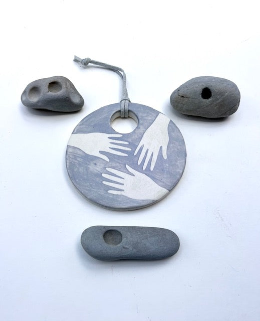 'all hands' one of a kind wall hanging plaque