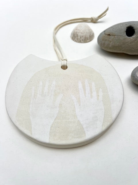 'all hands' one of a kind wall hanging plaque