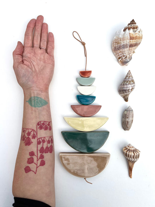 sold - one of a kind 'moonflower soul' piece