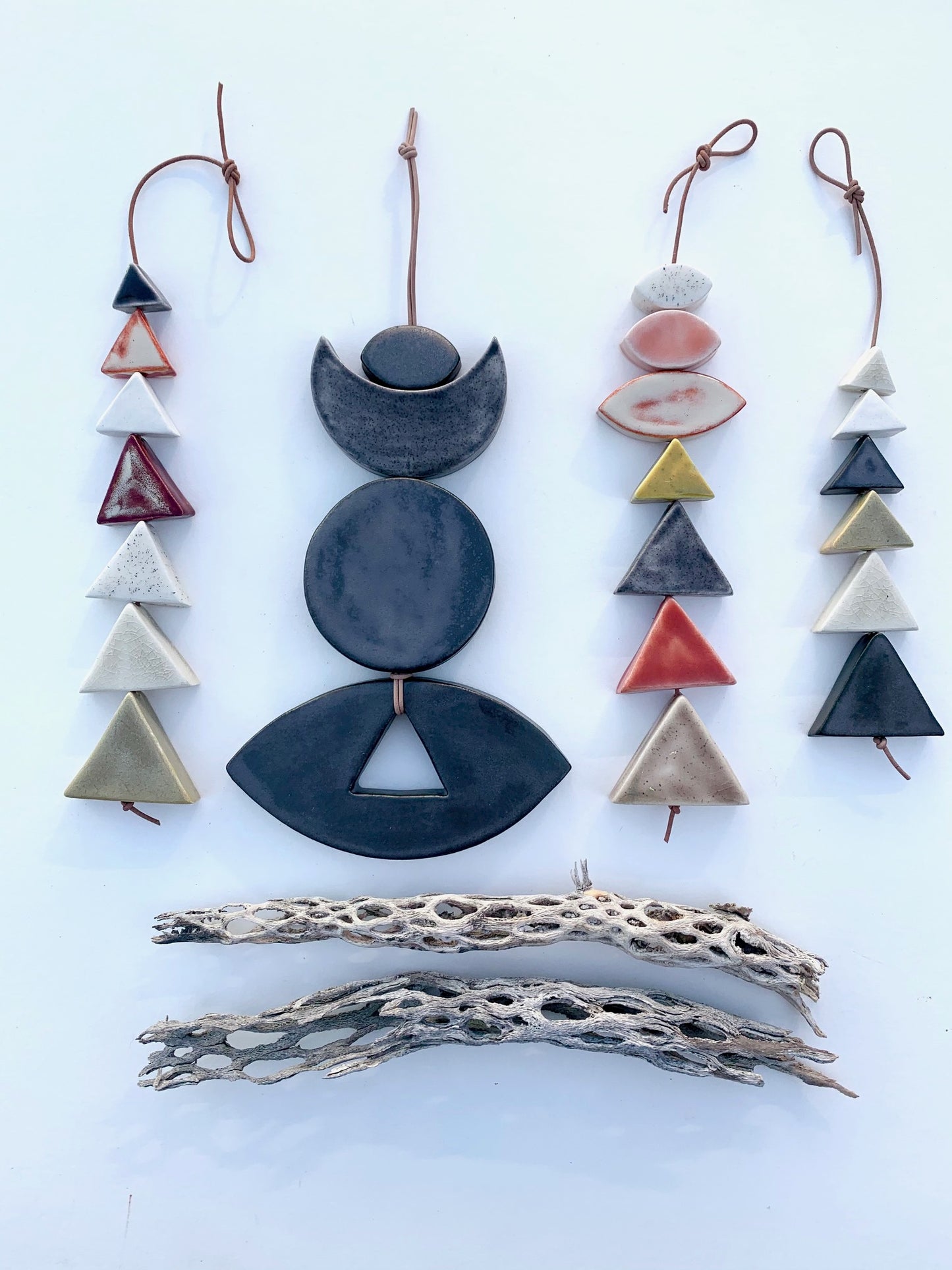 sold - one of a kind, 'untamed presence' black rock desert hanging