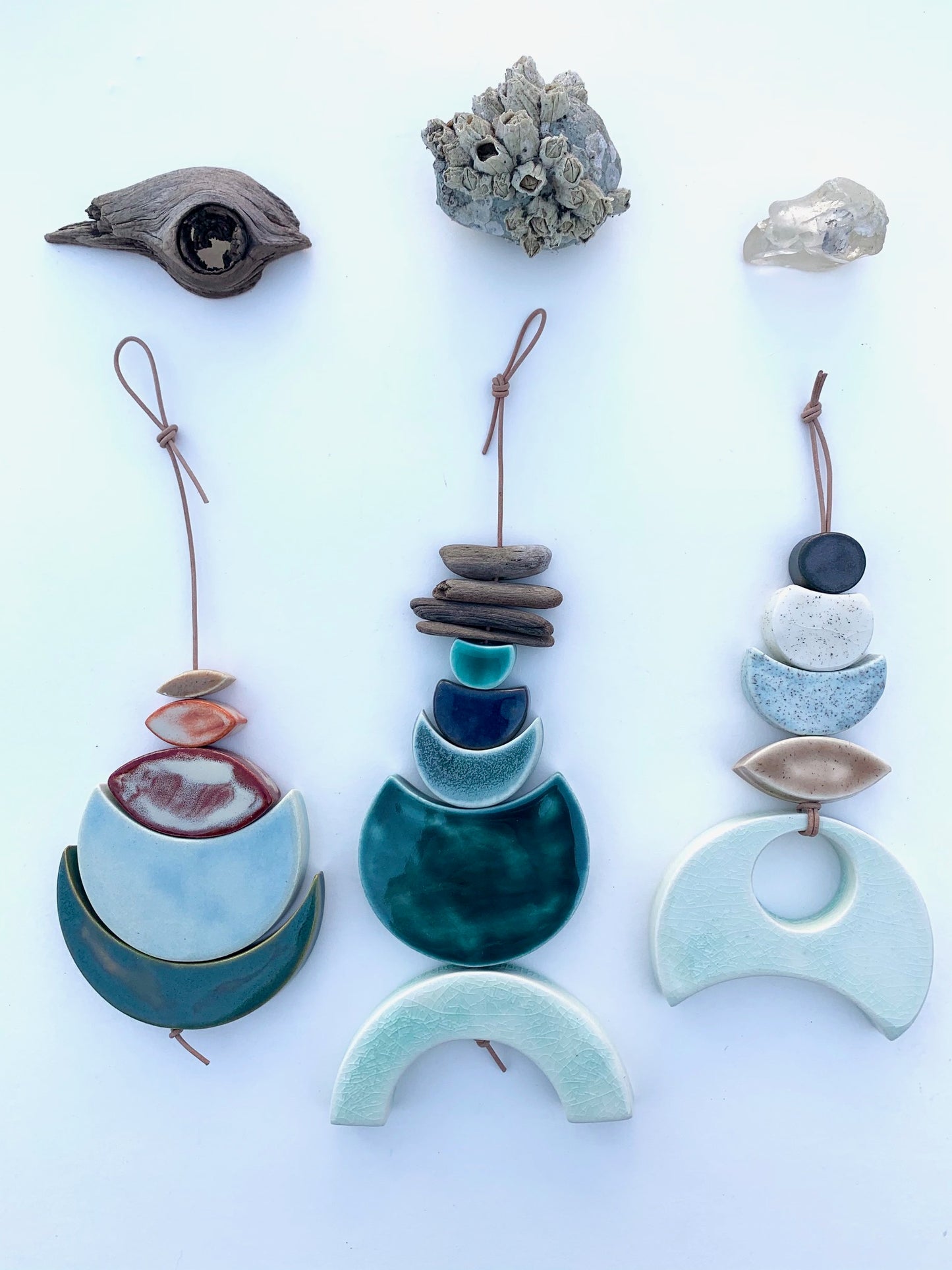 sold - one of a kind 'sea fever' wall piece