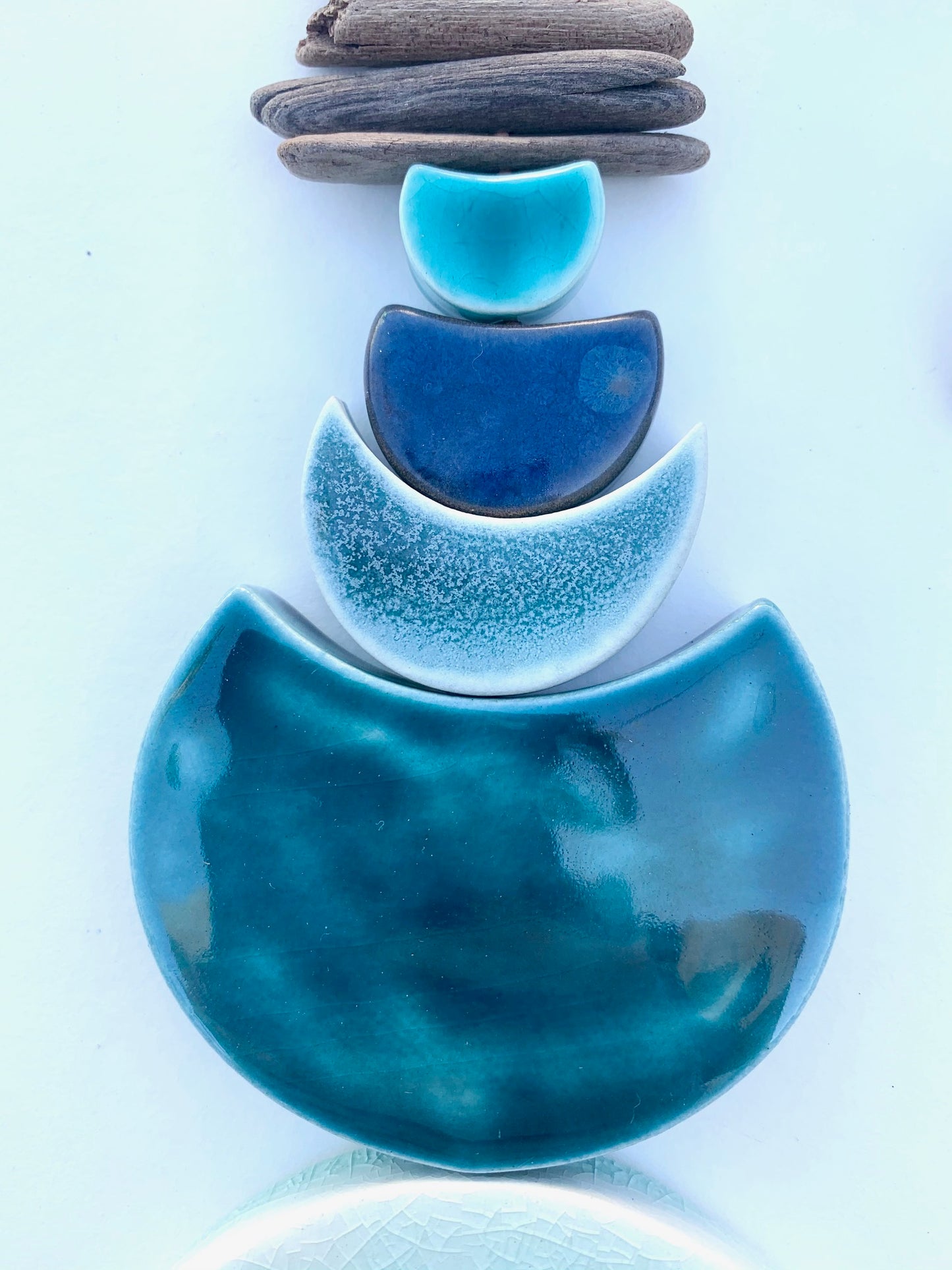 sold - one of a kind 'sea fever' wall piece