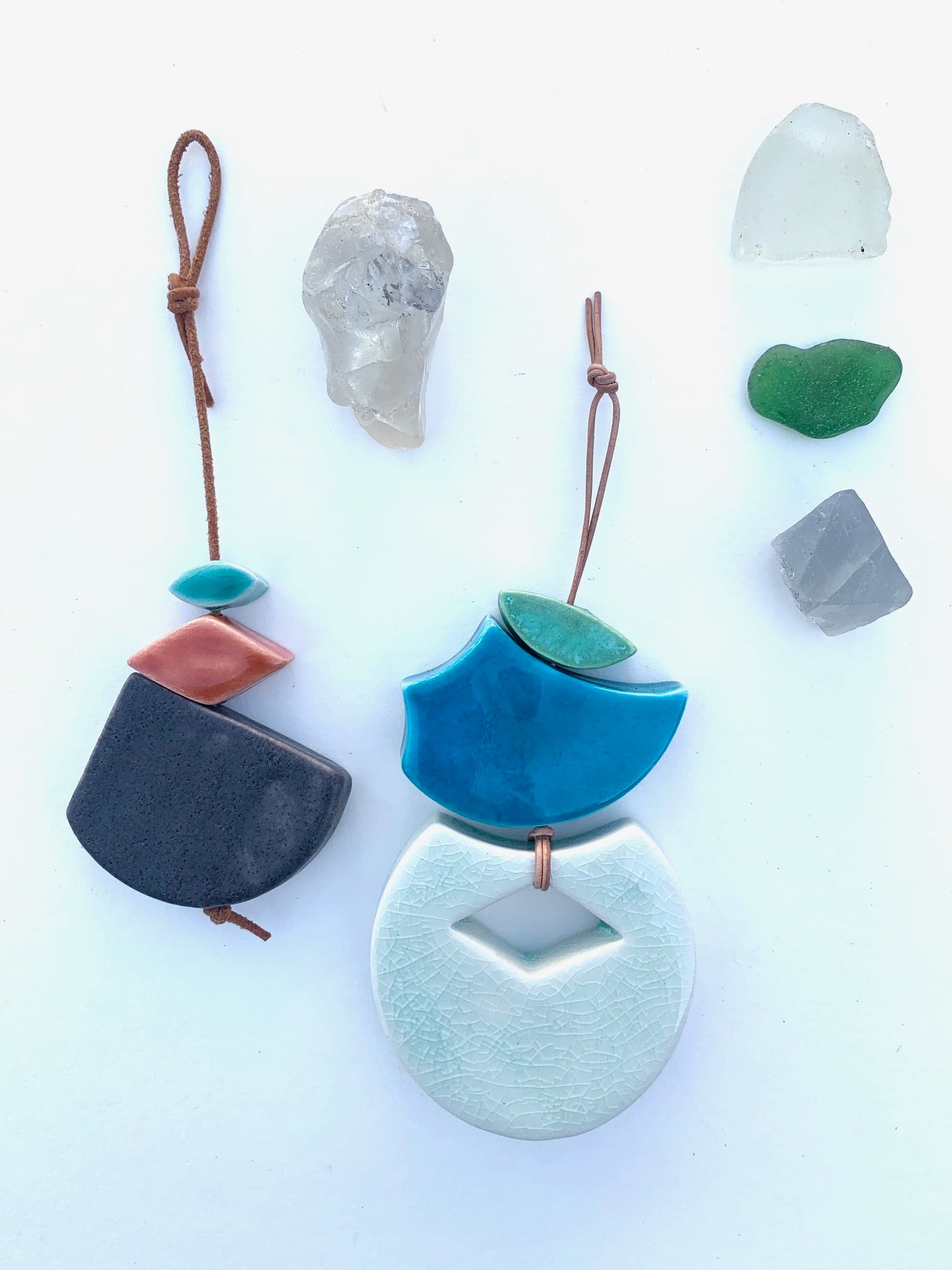 sold - one of a kind 'hepworth' petite wall piece
