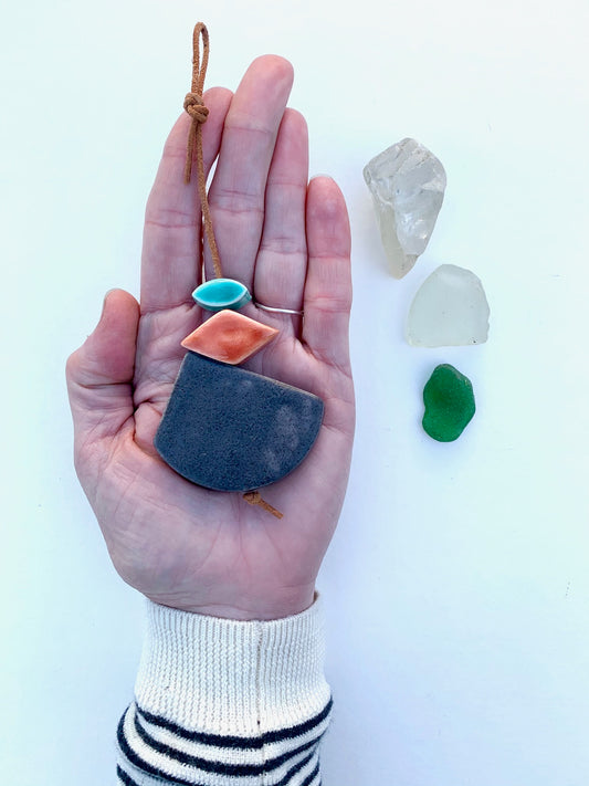 sold - one of a kind petite wall piece