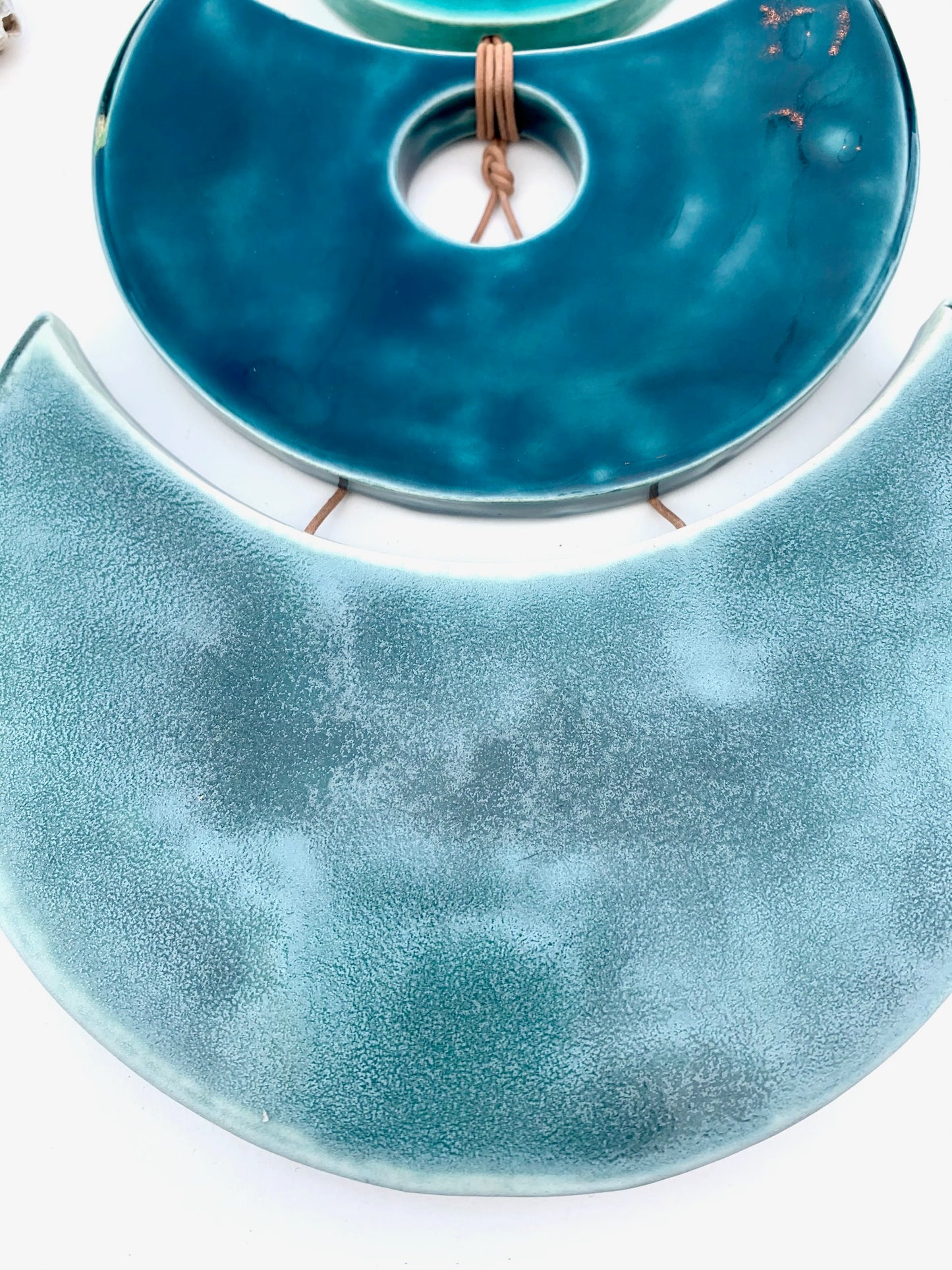 sold - one of a kind 'certain like the sea' extra large wall piece