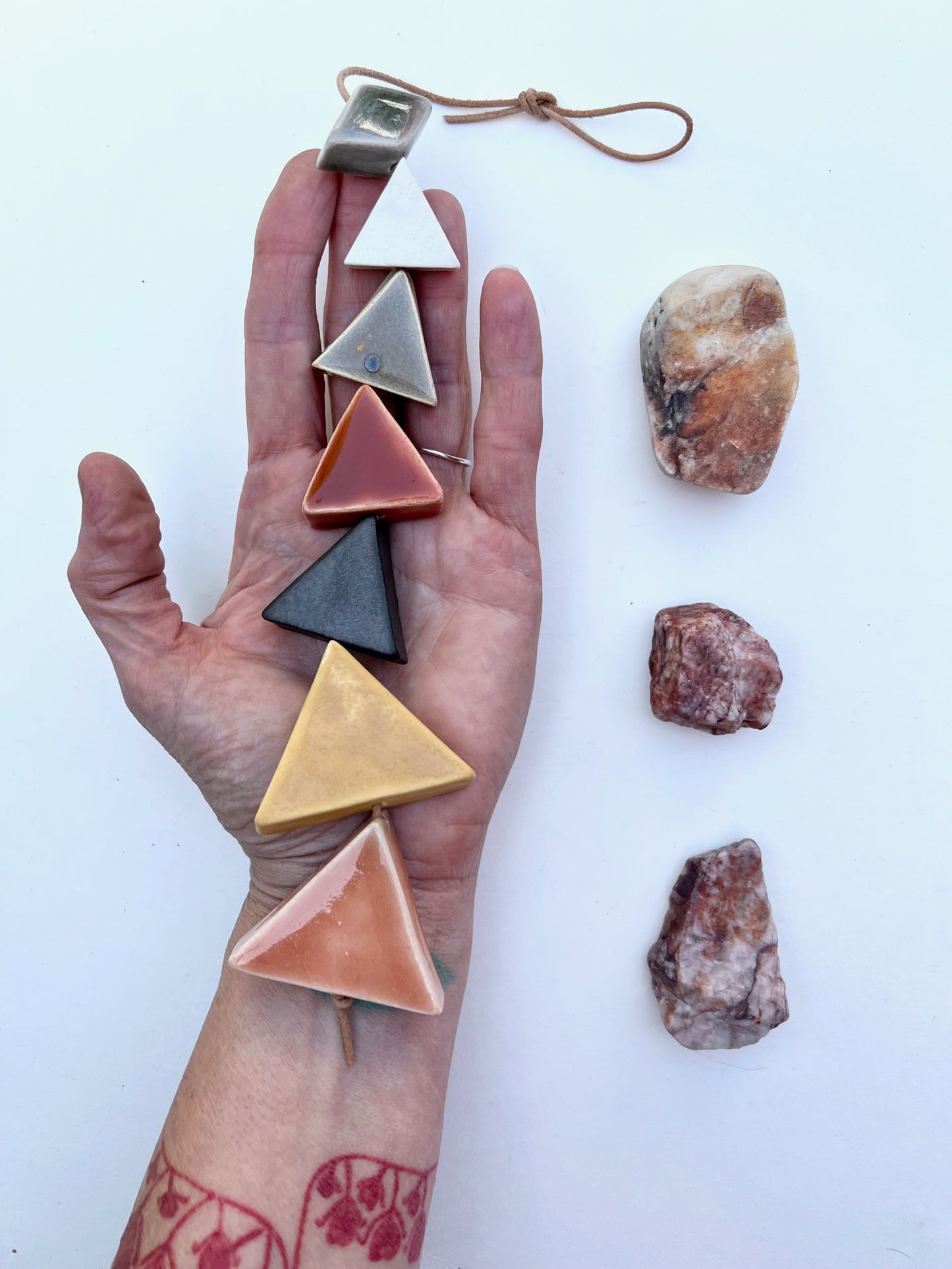 one of a kind, 'untamed presence' desert inspired wall hanging