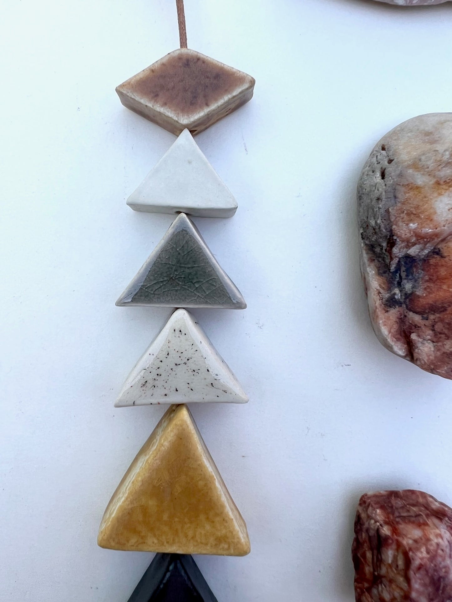 one of a kind, 'untamed presence' desert inspired wall hanging
