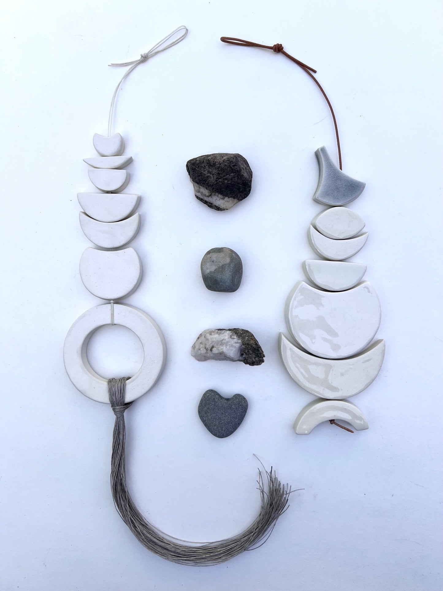 'slow song in minor’ one of a kind ceramic wall hanging