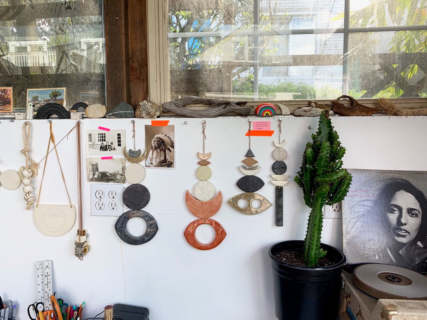 sold - one of a kind, desert hanging