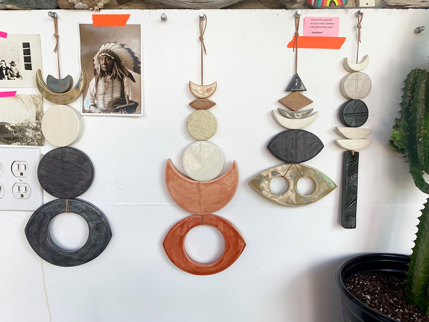sold - one of a kind, desert hanging