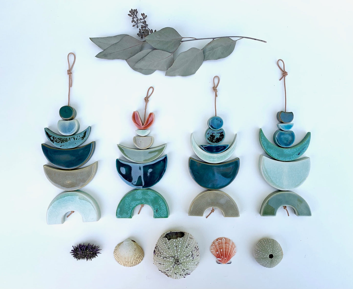 sold - one of a kind 'kinder sea' desert & ocean piece