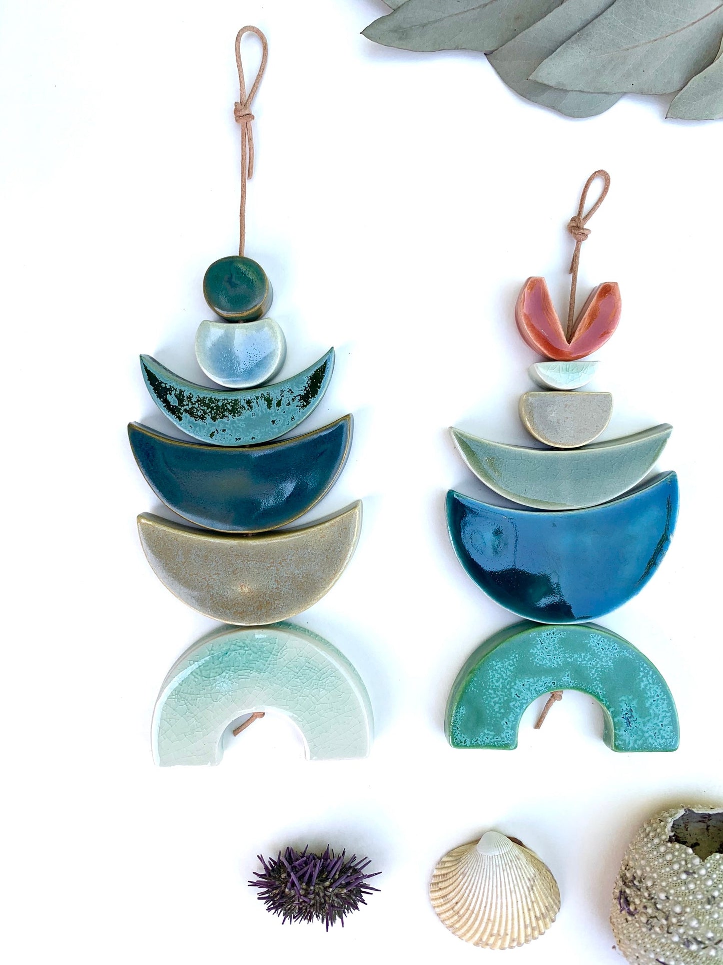 sold - one of a kind 'kinder sea' desert & ocean piece