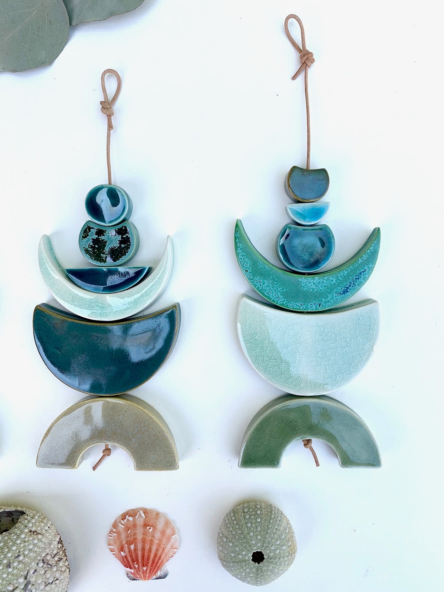 sold - one of a kind 'kinder sea' desert & ocean piece