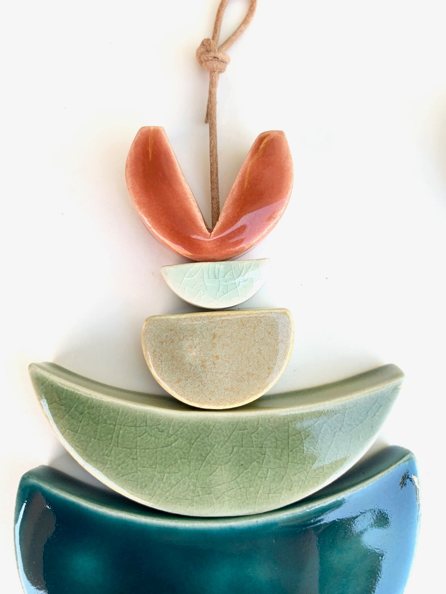 sold - one of a kind 'kinder sea' desert & ocean piece