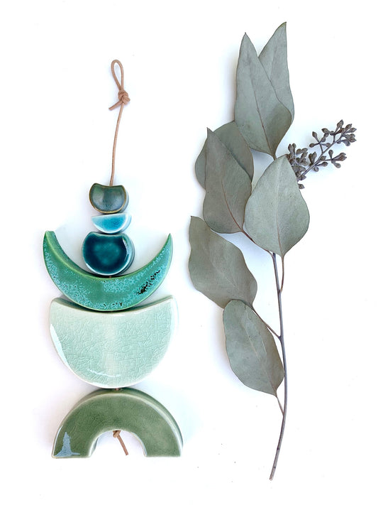 sold - one of a kind 'kinder sea' desert & ocean piece