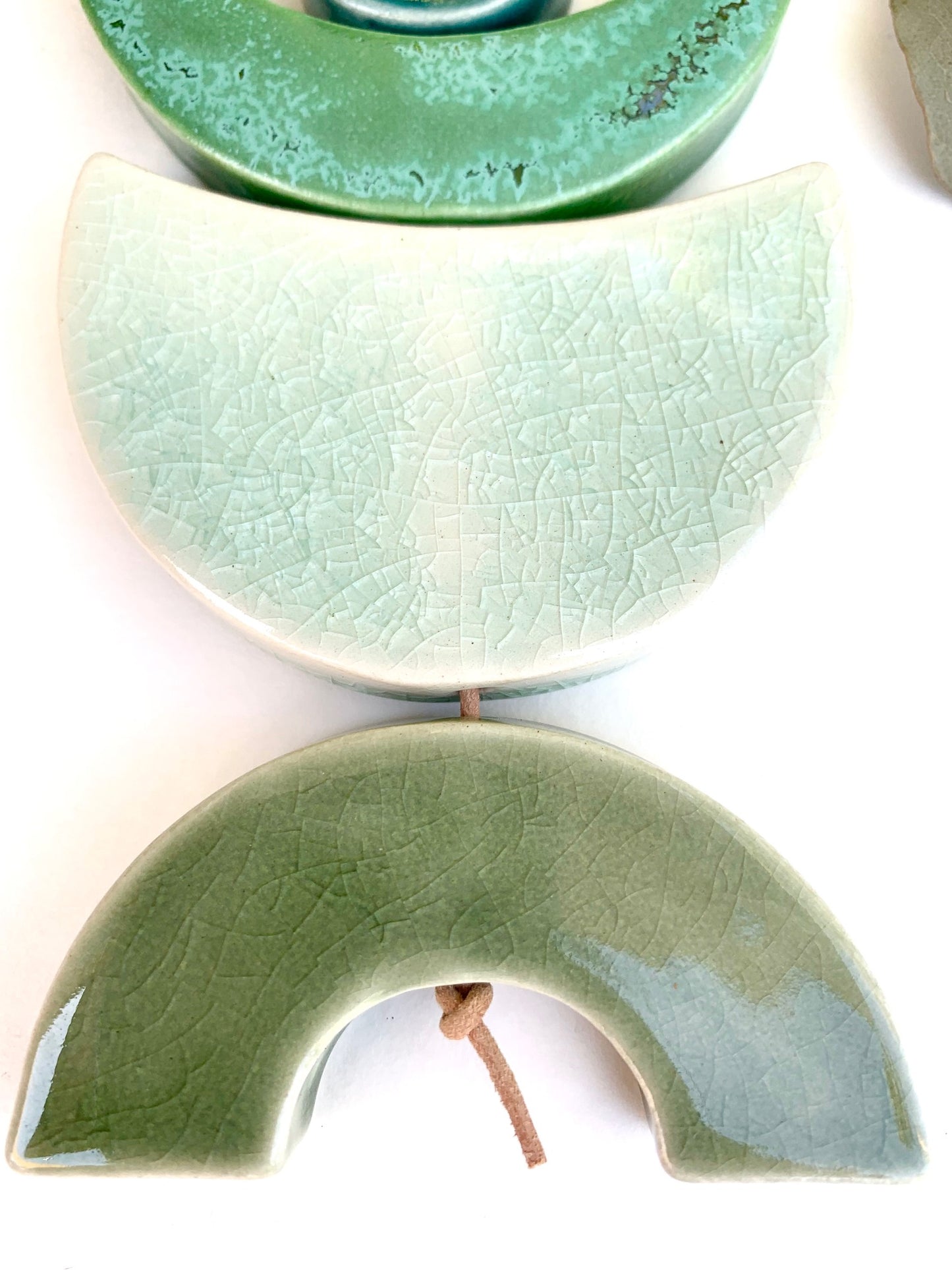 sold - one of a kind 'kinder sea' desert & ocean piece