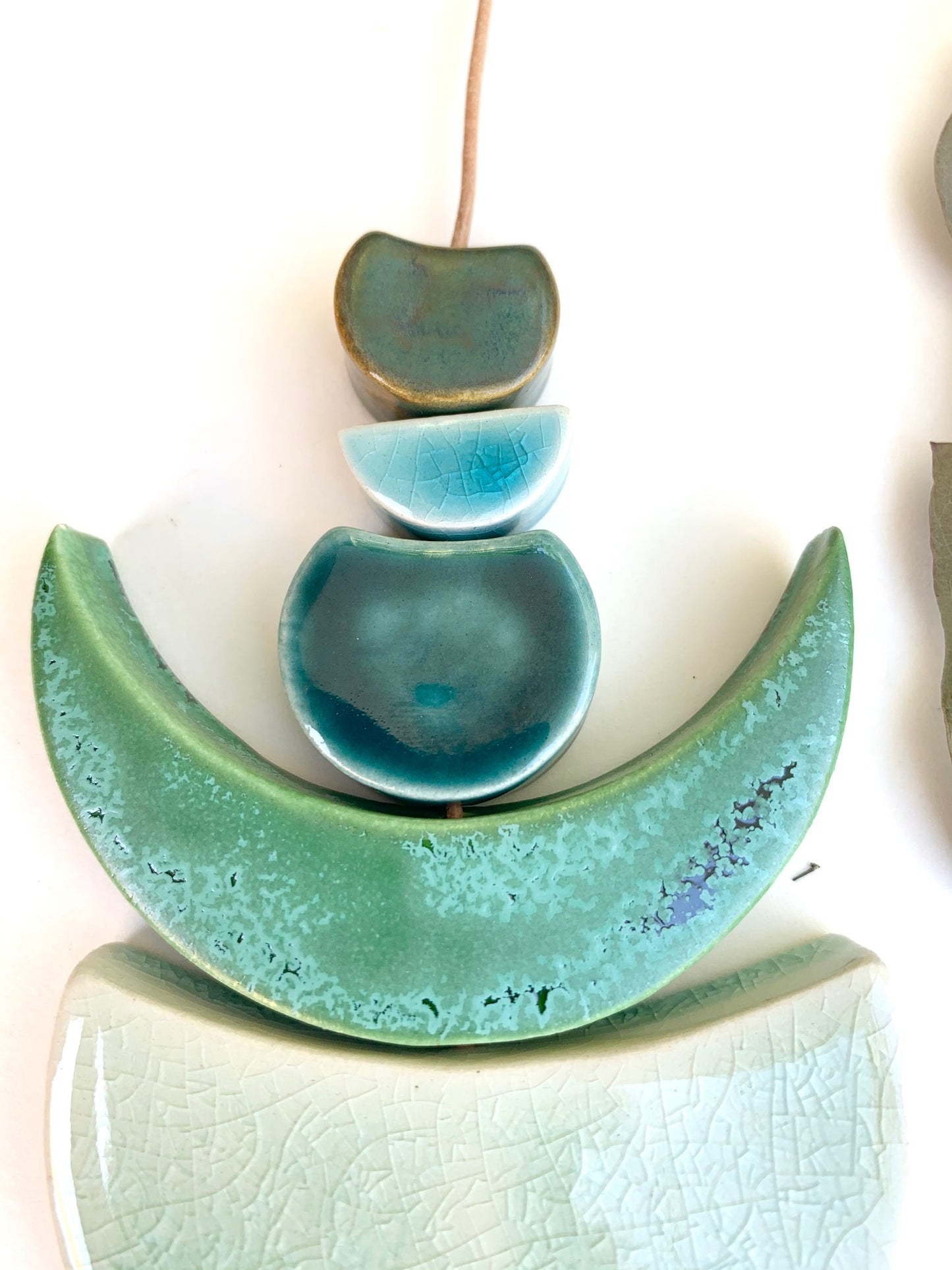 sold - one of a kind 'kinder sea' desert & ocean piece
