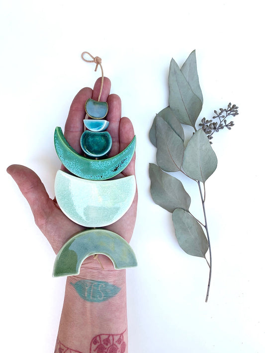 sold - one of a kind 'kinder sea' desert & ocean piece