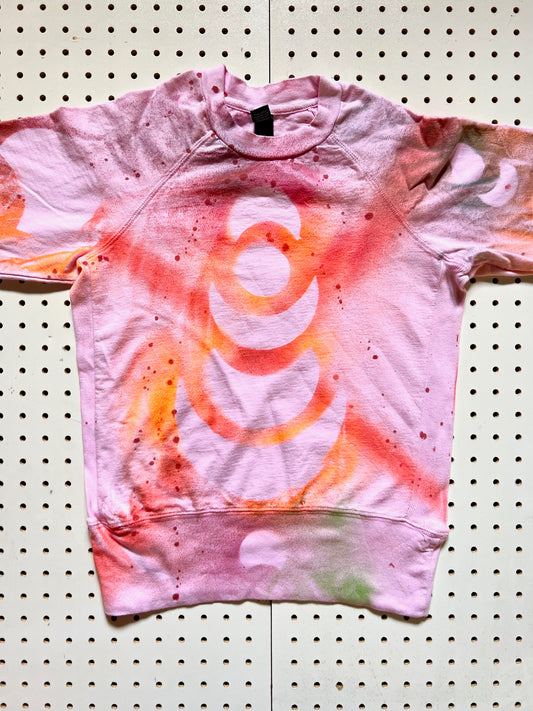 custom one of a kind cosmic astral plane wearable sweatshirt
