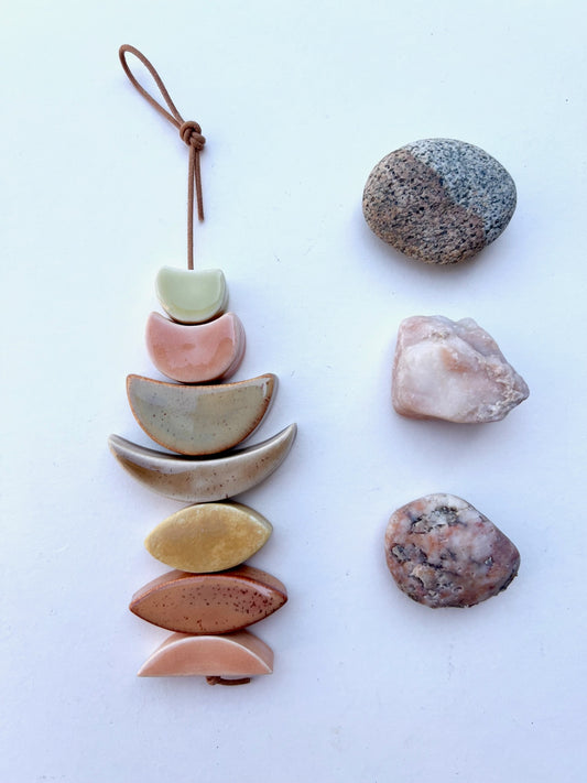 one of a kind 'bloodstream dust' desert piece - SOLD