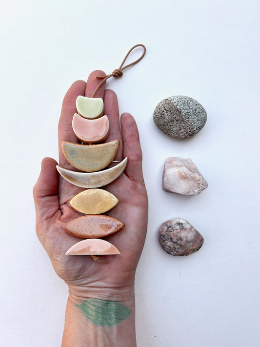 one of a kind 'bloodstream dust' desert piece - SOLD