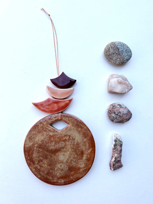 one of a kind 'a place of faith' desert wall hanging