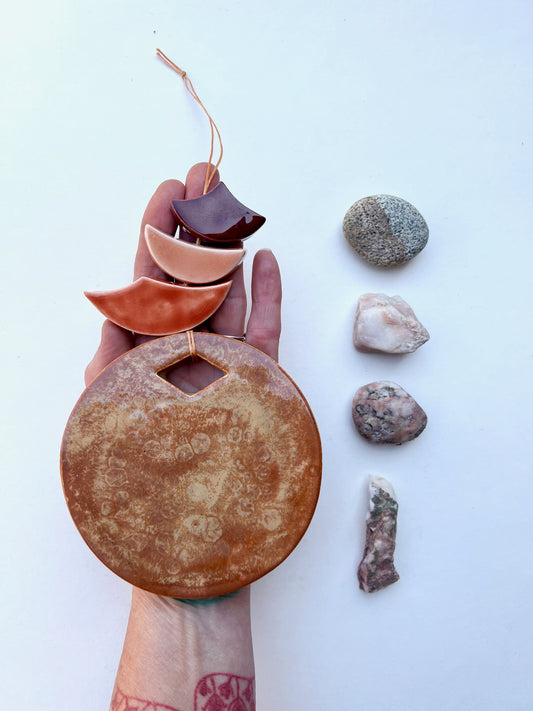 one of a kind 'a place of faith' desert wall hanging