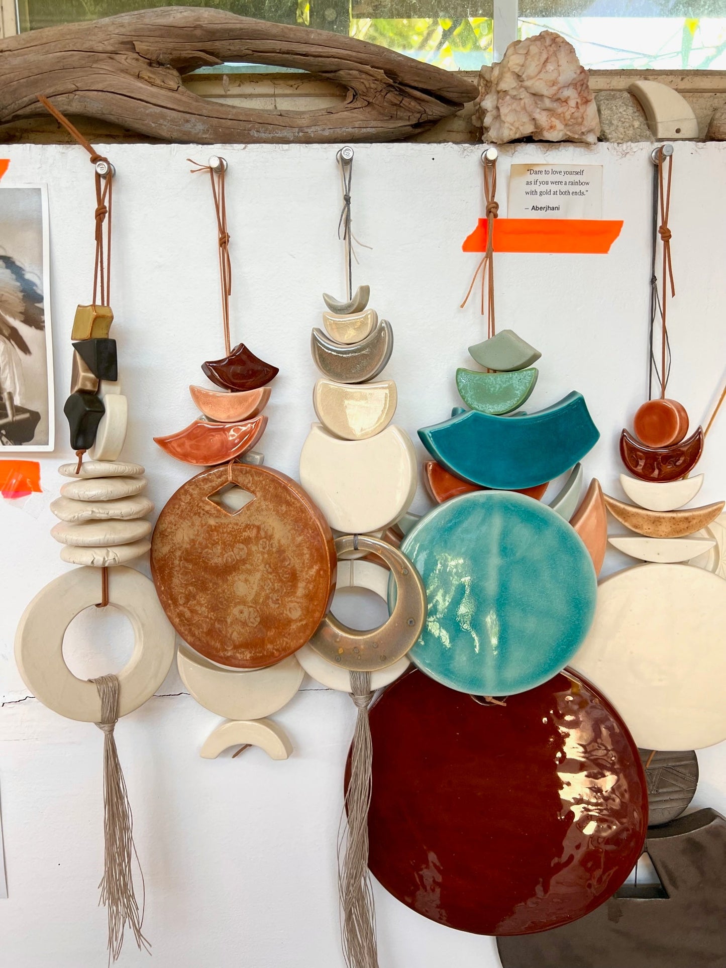 one of a kind 'the ocean blue' ceramic piece - SOLD