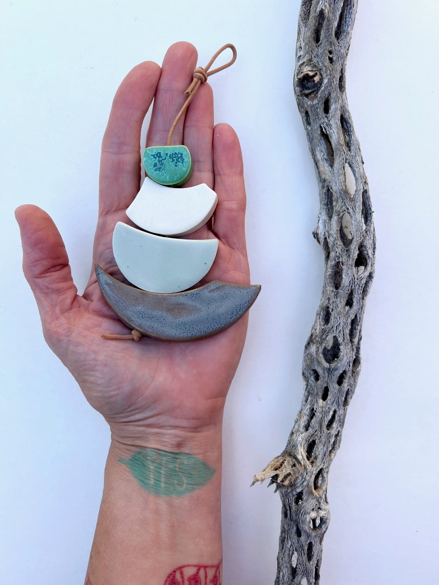 one of a kind 'hepworth' sculptural piece - SOLD