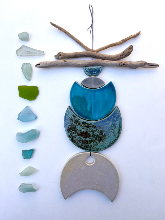 one of a kind 'be the light-bearer' piece - SOLD