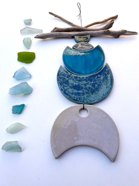 one of a kind 'be the light-bearer' piece - SOLD