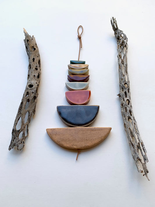 sold - one of a kind 'a place of faith' desert piece