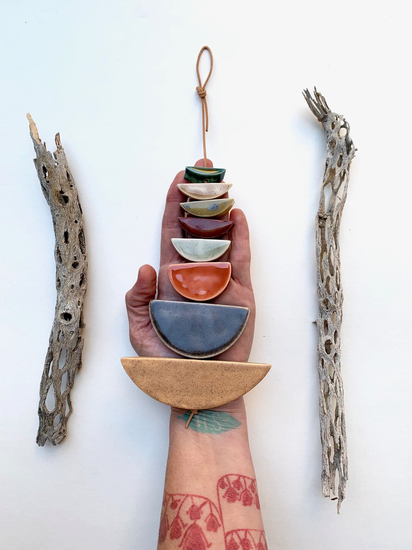 sold - one of a kind 'a place of faith' desert piece