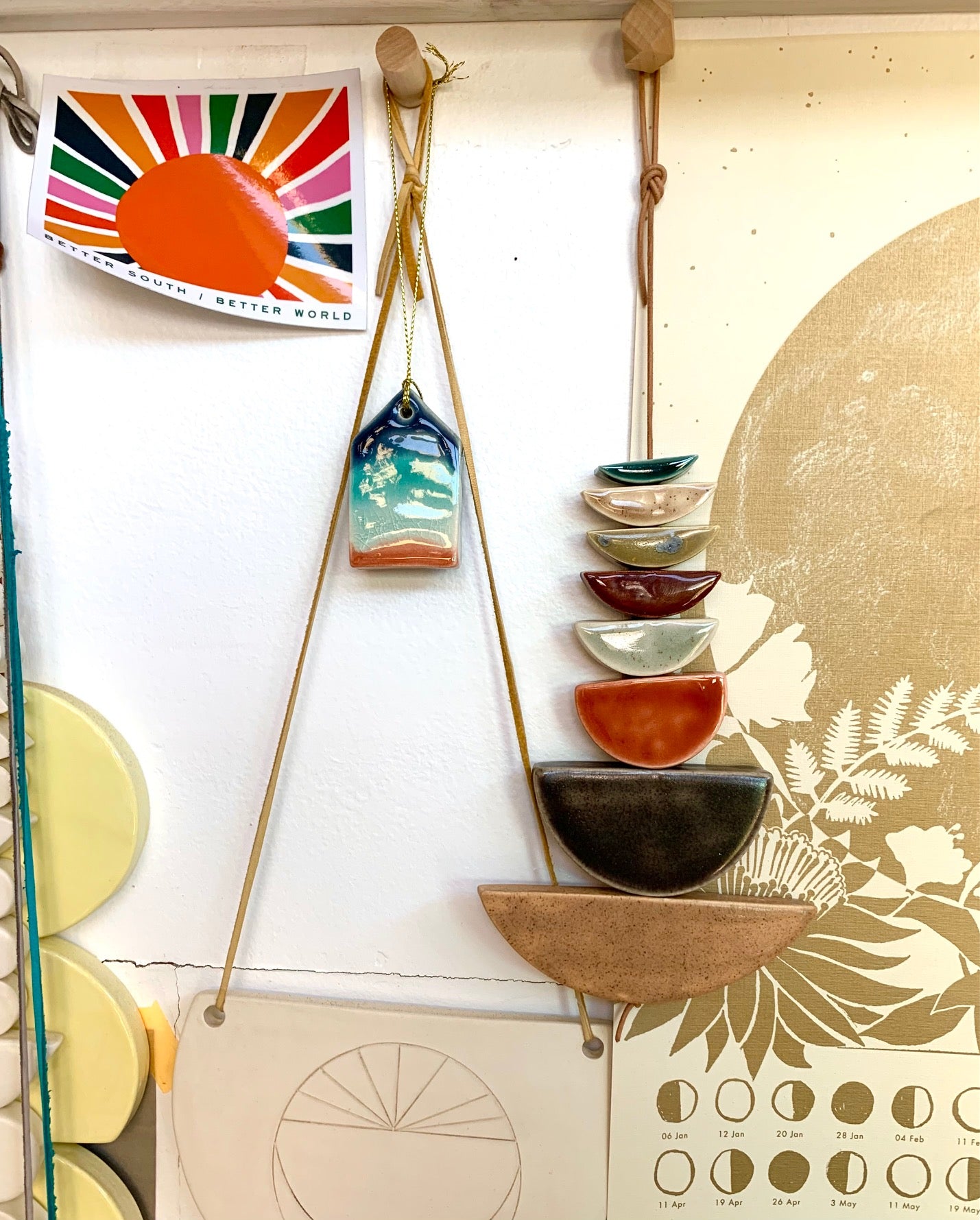 sold - one of a kind 'a place of faith' desert piece