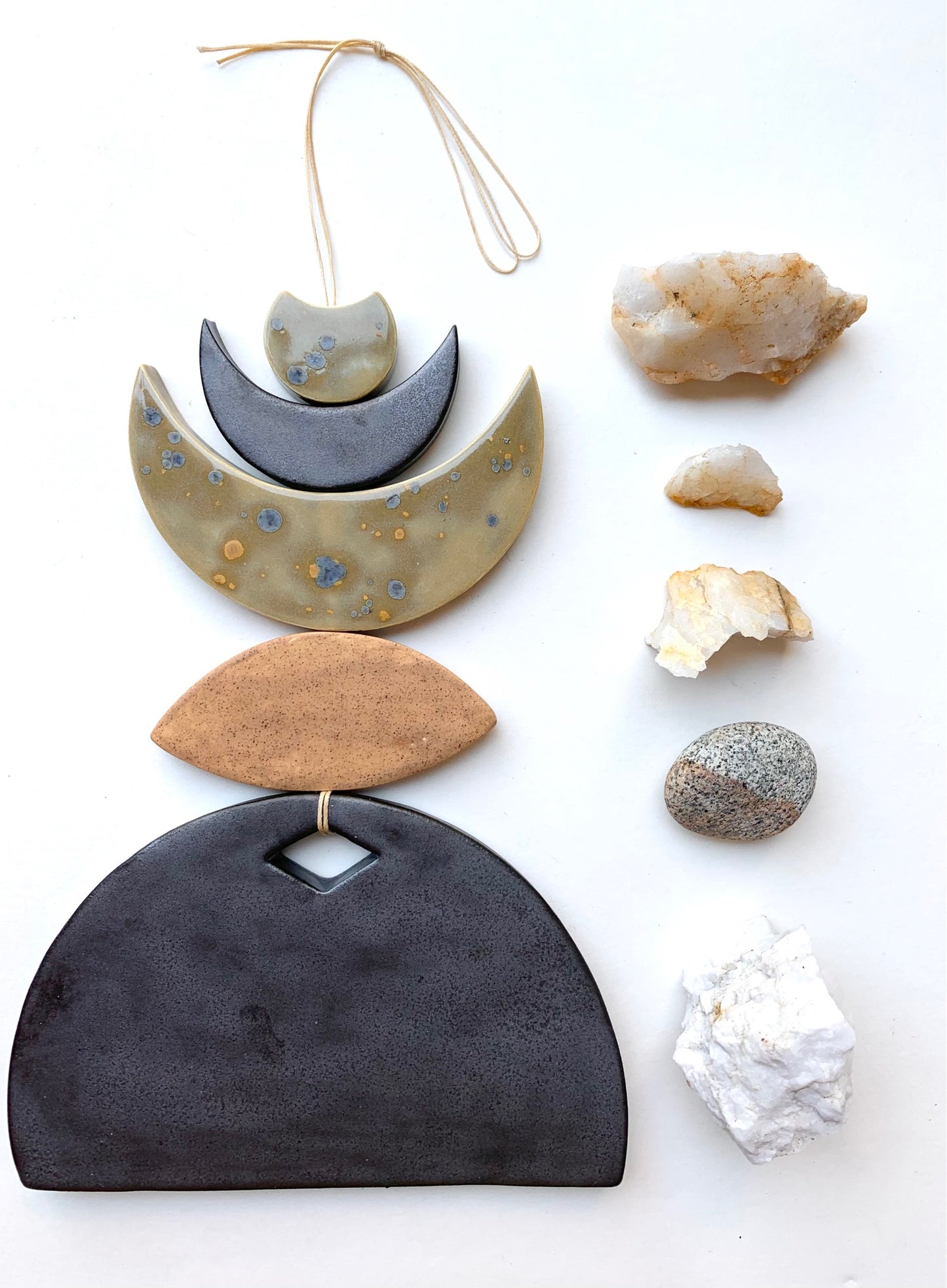 sold - one of a kind 'a place of faith' desert hanging