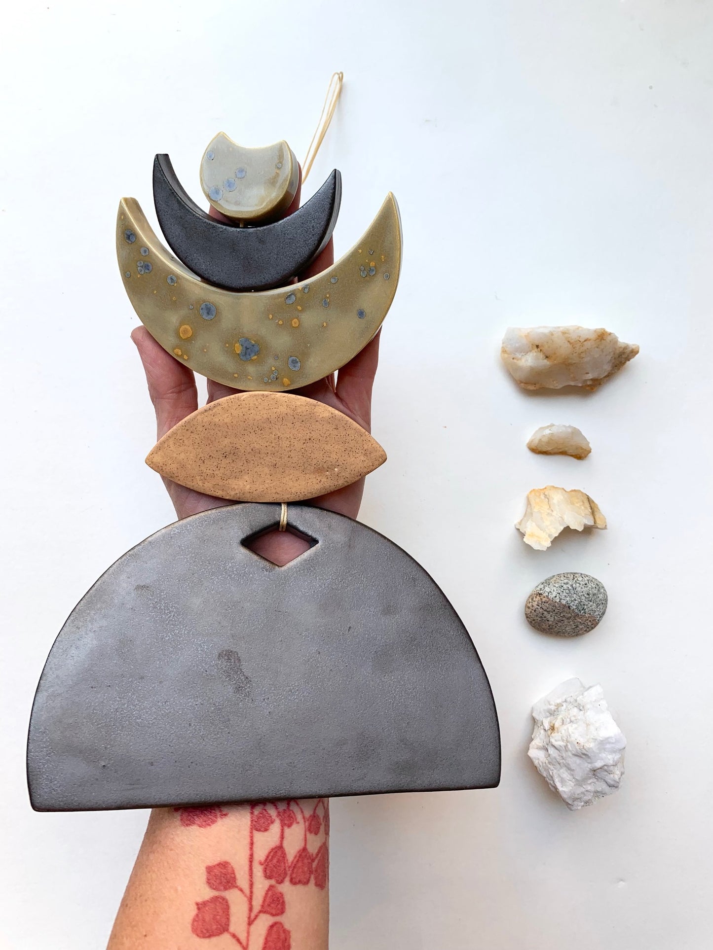 sold - one of a kind 'a place of faith' desert hanging